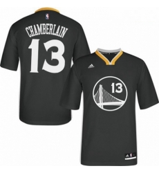 Mens Adidas Golden State Warriors 13 Wilt Chamberlain Authentic Black Alternate NBA Jersey