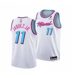 Men Miami Heat 8 Josh Christopher White 2024 25 City Edition Stitched Basketball Jersey