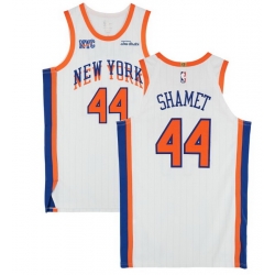 Men New York Knicks Landry Shamet #44 City Edition Home Stitched NBA Jersey