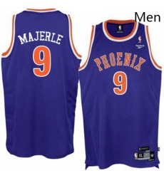 Mens Adidas Phoenix Suns 9 Dan Majerle Swingman Purple New Throwback NBA Jersey