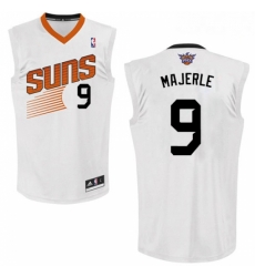 Mens Adidas Phoenix Suns 9 Dan Majerle Swingman White Home NBA Jersey