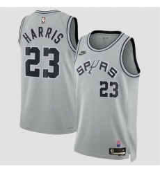 Men San Antonio Spurs Tobias Harris Silver 2026 27 Classic Edition Stitched Basketball Jersey Men San Antonio Spurs Tobias Harris Silver 2026 27 Classic Edition Stitched Basketball Jersey