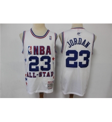 Men Washionton Wizzard 23 Michael Jordan White 2003 All Star Jersey