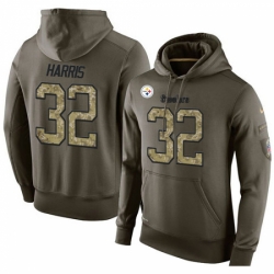 NFL Nike Pittsburgh Steelers 32 Franco Harris Green Salute To Service Mens Pullover Hoodie NFL Nike Pittsburgh Steelers 32 Franco Harris Green Salute To Service Mens Pullover Hoodie