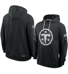 Men Tennessee Titans Black 2026 Salute to Service Sideline Dri FIT Pullover Hoodie