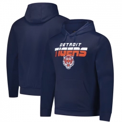 Men Detroit Tigers Navy Dunbrooke Champion Pullover Hoodie