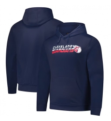 Men Cleveland Guardians Navy Dunbrooke Champion Pullover Hoodie