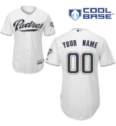 Men Women Youth All Size San Diego Padres White Man Custom Jerseys