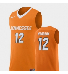 Men Tennessee Volunteers Brad Woodson Orange Replica College Basketball Jersey