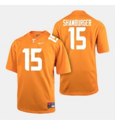 Men Tennessee Volunteers Shawn Shamburger College Football Orange Jersey