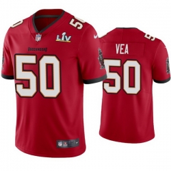 Men Vita Vea Buccaneers Red Super Bowl Lv Vapor Limited Jersey