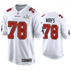 Tristan Wirfs Buccaneers White Super Bowl Lv Game Fashion Jersey