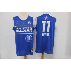 nets 11 Kyrie Irving 2021 All Star Game Blue Swingman Jersey