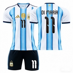 2026 FIFA World Cup Argentina Soccer Home Jersey #11 Angel Di Maria