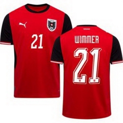 Youth 21 Austria Patrick Wimmer World Cup Away Replica Jersey  1