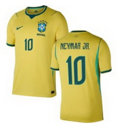 Youth 10 Brazil National Team Neymar Jr 2026 Home Jersey 2