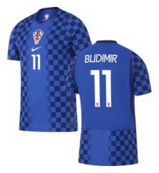 Youth 11 Croatia Ante Budimir Away Replica World Cup   2