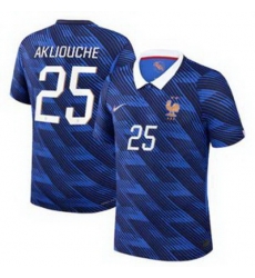 Youth 25Maghnes Akliouche France Jersey 2 Youth 25Maghnes Akliouche France Jersey 2