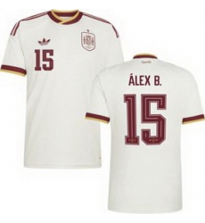 Youth 15 Spain Alex Baena World Cup 2026 Away Replica Jersey   2