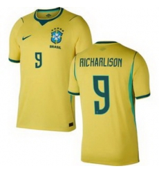 Men 9 Brazil National Team Richarlison 2026 Home Jersey 1 Men 9 Brazil National Team Richarlison 2026 Home Jersey 1