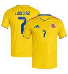 Men 7 Luis Diaz Colombia National Team Home 1 Men 7 Luis Diaz Colombia National Team Home 1
