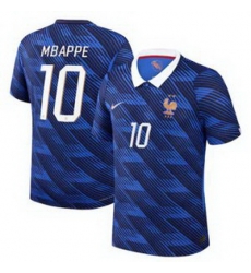Men 10Kylian Mbappe France Jersey 2 Men 10Kylian Mbappe France Jersey 2