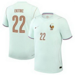 Men 22Hugo Ekitike France Jersey   1