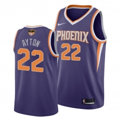 suns deandre ayton purple 2021 nba finals jersey