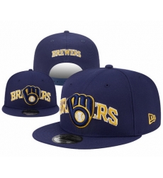 Milwaukee Brewers Snapback Cap 25K B708 Milwaukee Brewers Snapback Cap 25K B708