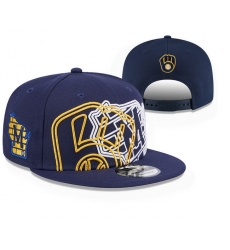 Milwaukee Brewers Snapback Cap 26C X769 Milwaukee Brewers Snapback Cap 26C X769