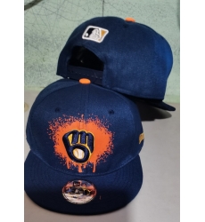 Milwaukee Brewers Snapback Cap 26J Y170 Milwaukee Brewers Snapback Cap 26J Y170