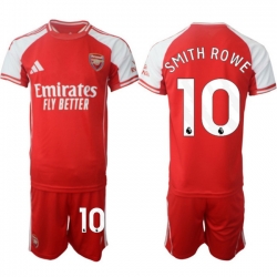 Men Arsenal 2026 Soccer Jerseys Red #10 SMITH ROWE