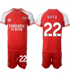 Men Arsenal 2026 Soccer Jerseys Red #22 RAYA