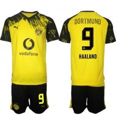 Men Borussia Dortmund 2026 Soccer Jerseys Yellow #9 HAALAND