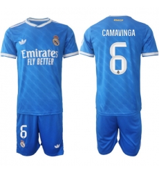 Men Real Madrid 2026 Soccer Jerseys Blue #6 CAMAVINGA Men Real Madrid 2026 Soccer Jerseys Blue #6 CAMAVINGA