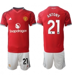 Men Manchester United 2026 Soccer Jerseys Red #21 ANTONY Men Manchester United 2026 Soccer Jerseys Red #21 ANTONY