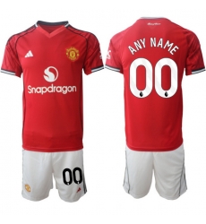 Men Manchester United 2026 Soccer Jerseys Red CUSTOM Men Manchester United 2026 Soccer Jerseys Red CUSTOM