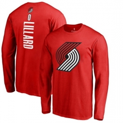 Portland Trail Blazers Men Long T Shirt 005