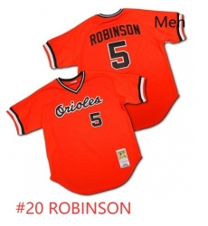 Men Orioles #20 ROBINSON Orange Jersey Men Orioles #20 ROBINSON Orange Jersey