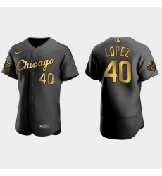 Men Chicago White Sox Reynaldo Lopez 2022 Mlb All Star Game Authentic Black Men Jersey