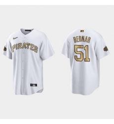 Men David Bednar Pittsburgh Pirates 2022 Mlb All Star Game White  Jersey