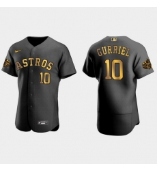 Men Houston Astros Yuli Gurriel 2022 Mlb All Star Game Authentic Black Men Jersey