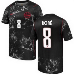 Men 8 Canada Ismael Kone Replica Away   2