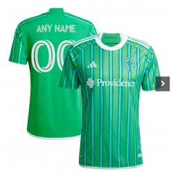 Men Seattle Sounders FC Green 2024 The Anniversary Kit Custom Jersey