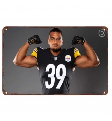 Pittsburgh Steelers Aluminum Sign 12x8 Inch Minkah Fitzpatrick 002