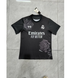 Men 2024 2025 Soccer Jersey Real Madrid CF Black