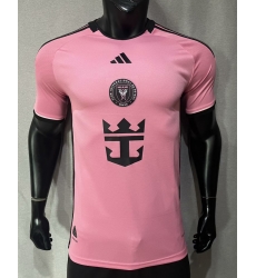 Men 2024 Soccer Jersey Miami Pink