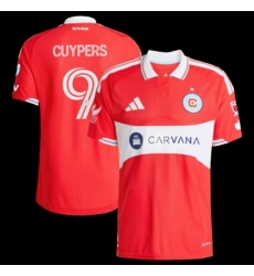 Men Chicago Fire Soccer Jersey 003