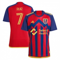 Men Real Salt Lake Pablo Ruiz 2024 25 Away Replica Red