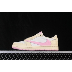 AIR JORDAN 1 LOW X TRAVIS SCOTT MEN SHOES 6510